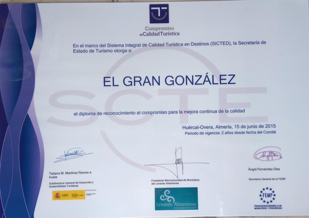 El Gran Gonzalez Viviendas Con Fines Turisticos Mojacar Bagian luar foto